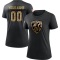 Women's Custom 2020 Salute To Service Performance T-Shirt - Black