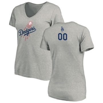 Women's Custom Backer Slim Fit T-Shirt - Ash