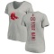 Women's Custom Backer Slim Fit T-Shirt - Ash