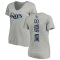 Women's Custom Backer Slim Fit T-Shirt - Ash