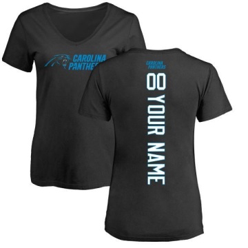 Women's Custom Backer Slim Fit T-Shirt - Black
