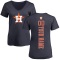 Women's Custom Backer Slim Fit T-Shirt - Navy