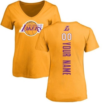 Women's Custom Backer T-Shirt - Gold