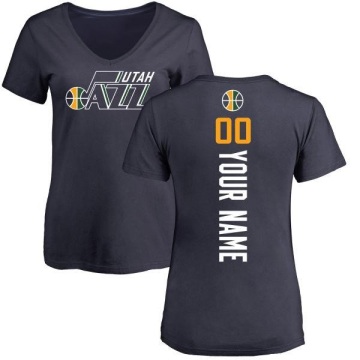 Women's Custom Backer T-Shirt - Navy