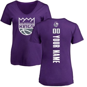 Women's Custom Backer T-Shirt - Purple