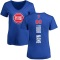 Women's Custom Backer T-Shirt - Royal