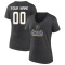 Women's Custom Heather 2023 Western Conference Champions V-Neck T-Shirt - Charcoal