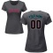 Women's Custom Name & Number T-Shirt - Charcoal