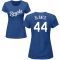 Women's Dairon Blanco Name & Number T-Shirt - Royal