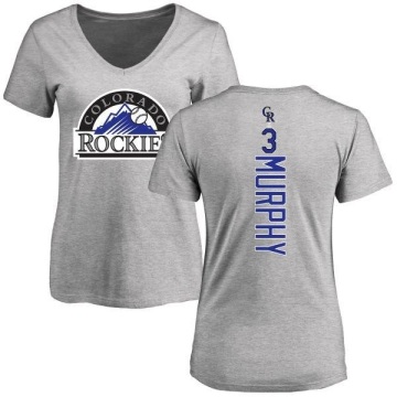 Women's Dale Murphy Backer Slim Fit T-Shirt - Ash