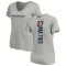Women's Damarri Mathis Backer V-Neck T-Shirt - Ash