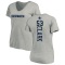Women's Damone Clark Backer Slim Fit T-Shirt - Ash