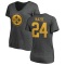 Women's Damontae Kazee One Color T-Shirt - Ash
