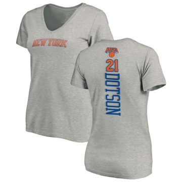 Women's Damyean Dotson Backer T-Shirt - Ash