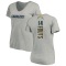Women's Dan Fouts Name & Number Slim Fit V-Neck T-ShirtHeather - Gray