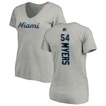 Women's Dane Myers Backer Slim Fit T-Shirt - Ash