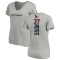 Women's D'Angelo Ross Backer V-Neck T-Shirt - Ash
