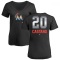 Women's Daniel Castano Midnight Mascot V-Neck T-Shirt - Black
