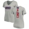 Women's Daniel Jones Backer V-Neck T-Shirt - Ash