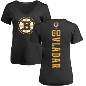 Women's Daniel Vladar Backer T-Shirt - Black