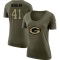 Women's Daniel Whelan Legend Salute to Service Scoop Neck T-Shirt - Olive