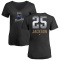 Women's Danny Jackson Midnight Mascot V-Neck T-Shirt - Black
