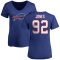Women's DaQuan Jones Name & Number Slim Fit T-Shirt - Royal