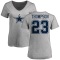 Women's Darian Thompson Name & Number T-Shirt - Ash