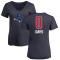 Women's Darius Days Name and Number Banner Wave V-Neck T-Shirt - Navy