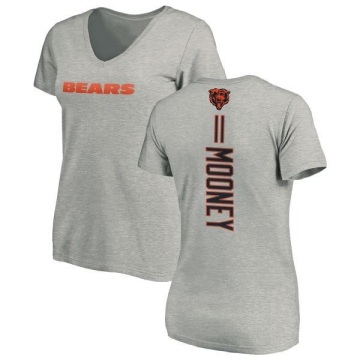 Women's Darnell Mooney Backer V-Neck T-Shirt - Ash