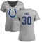 Women's Darren Hall Name & Number Slim Fit T-Shirt - Ash