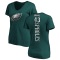 Women's Darren Sproles Backer Slim Fit T-Shirt - Green