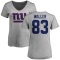 Women's Darren Waller Name & Number Slim Fit T-Shirt - Ash