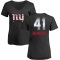 Women's Darrian Beavers Midnight Mascot T-Shirt - Black