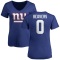 Women's Darrian Beavers Name & Number Slim Fit T-Shirt - Royal