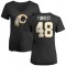 Women's Darrick Forrest Name & Number Slim Fit T-Shirt - Black