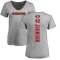 Women's Darryl Johnson Backer V-Neck T-Shirt - Ash