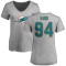 Women's Da'Shawn Hand Name & Number Slim Fit T-Shirt - Ash