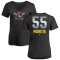 Women's Dauri Moreta Midnight Mascot V-Neck T-Shirt - Black