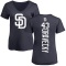 Women's Dave Dravecky Backer Slim Fit T-Shirt - Navy