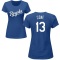 Women's David Cone Name & Number T-Shirt - Royal