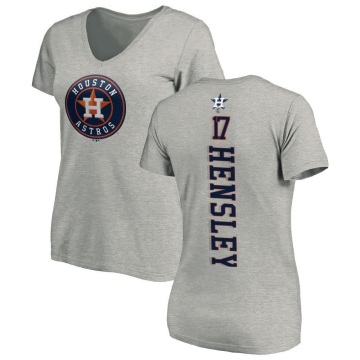 Women's David Hensley Backer Slim Fit T-Shirt - Ash