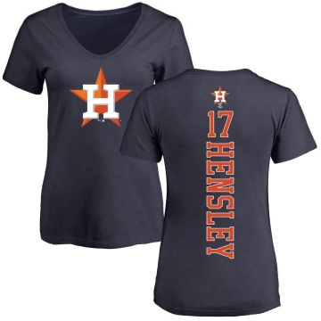 Women's David Hensley Backer Slim Fit T-Shirt - Navy