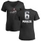 Women's David Peralta Midnight Mascot V-Neck T-Shirt - Black