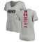 Women's David Sills V Backer V-Neck T-Shirt - Ash