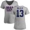 Women's David Sills V Name & Number Slim Fit T-Shirt - Ash