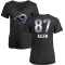 Women's Davis Allen Midnight Mascot T-Shirt - Black