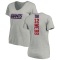 Women's Davis Webb Backer V-Neck T-Shirt - Ash
