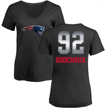 Women's Davon Godchaux Midnight Mascot T-Shirt - Black