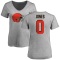 Women's Dawand Jones Name & Number Slim Fit T-Shirt - Ash
